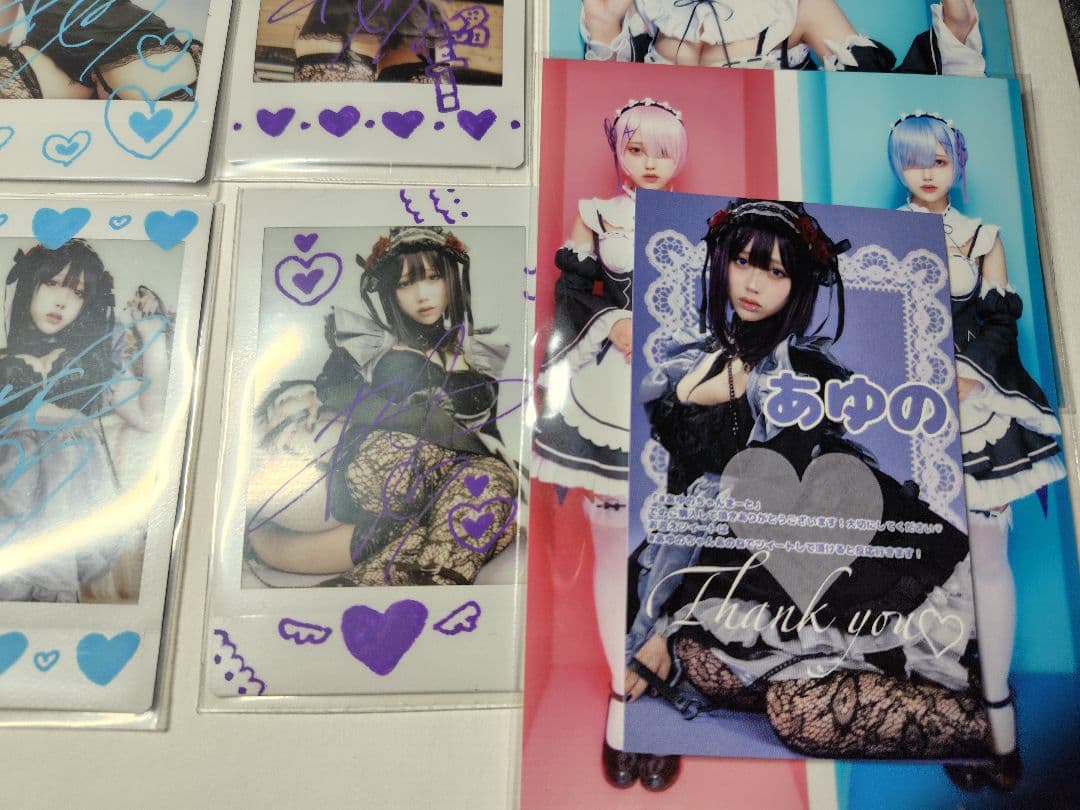 え*え様 コスプレイヤー　あゆの　チェキ6枚セット