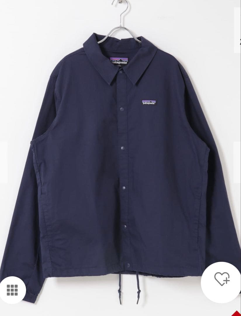 【美品】Patagonia コーチジャケット ネイビー S 人気