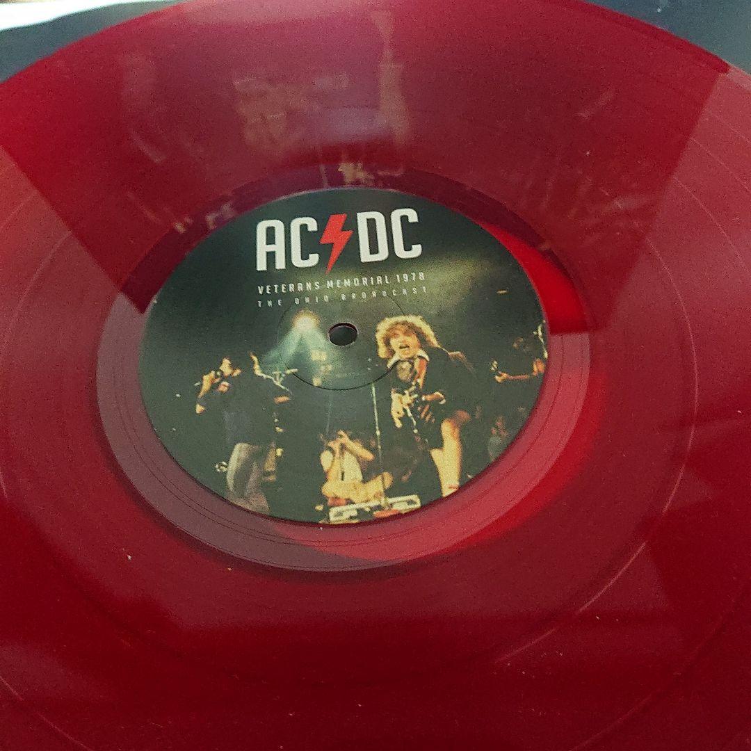 貴重【ボン・スコット】AC/DC /Veterans Memorial 1978