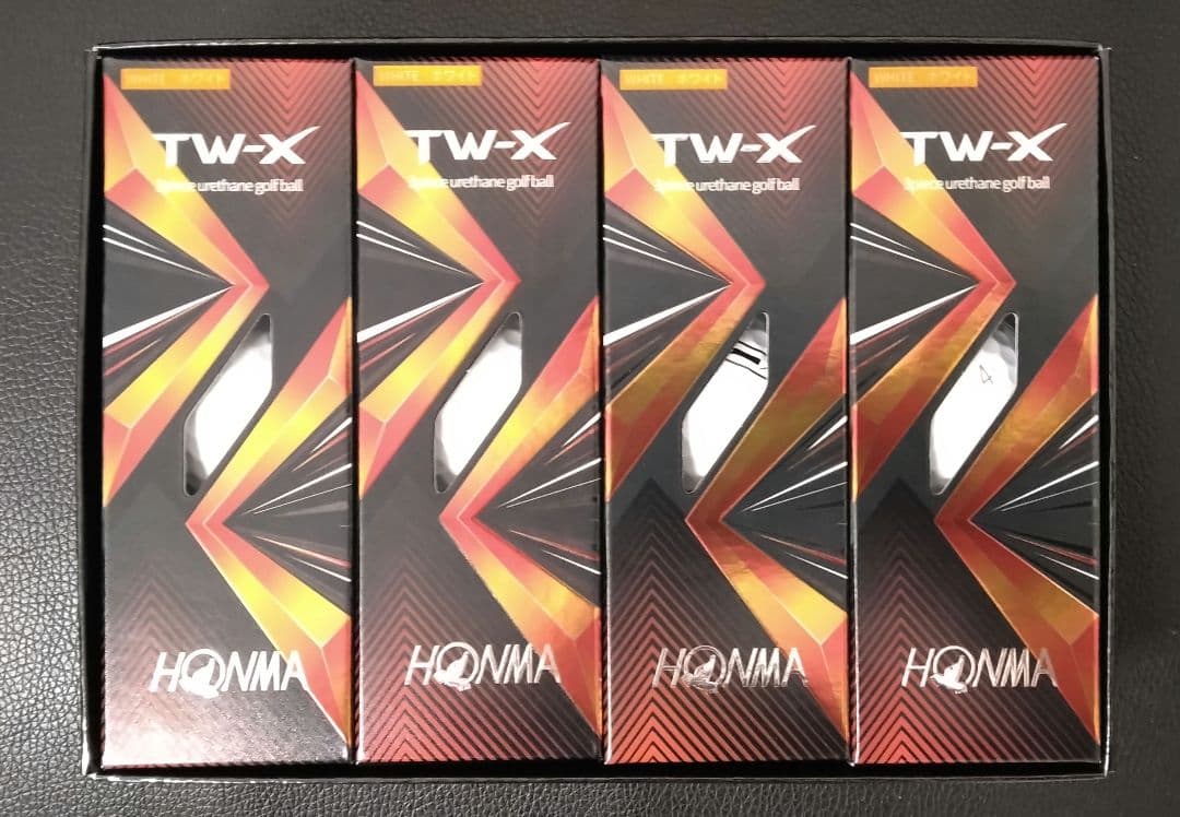 本間ゴルフTW-X ボール 2021年モデル　５ダース