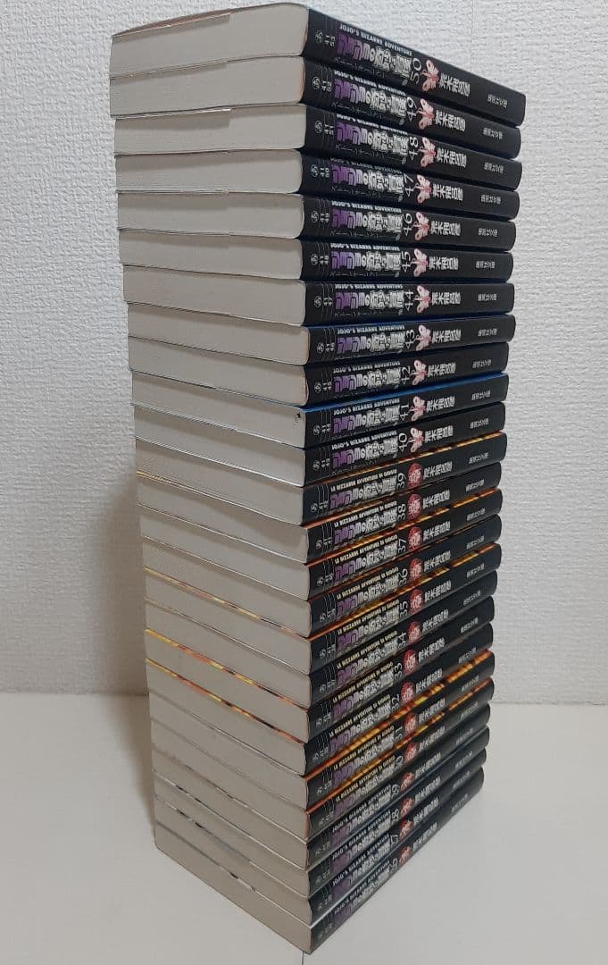 ジョジョの奇妙な冒険　1部～6部　文庫版　全50巻 +　関連本4冊