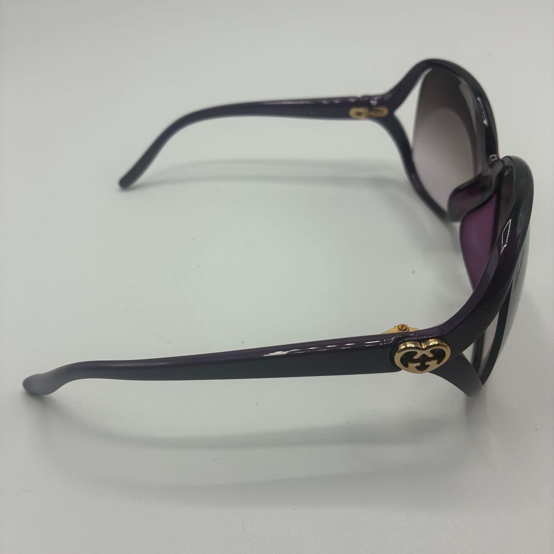 【美品】GUCCI GG3525 インターロッキングG ハート サングラス
