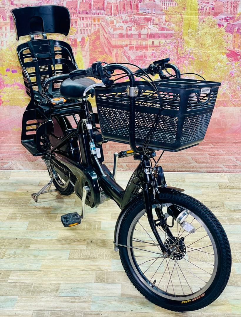 ZK3682 電動自転車 ブリヂストン アンジェリーノ 子供乗せ 20インチ