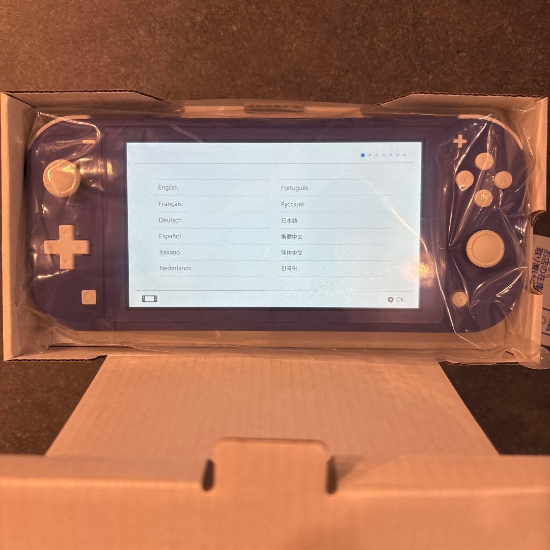 Switch Nintendo Lite ブルー 本体 スイッチライト