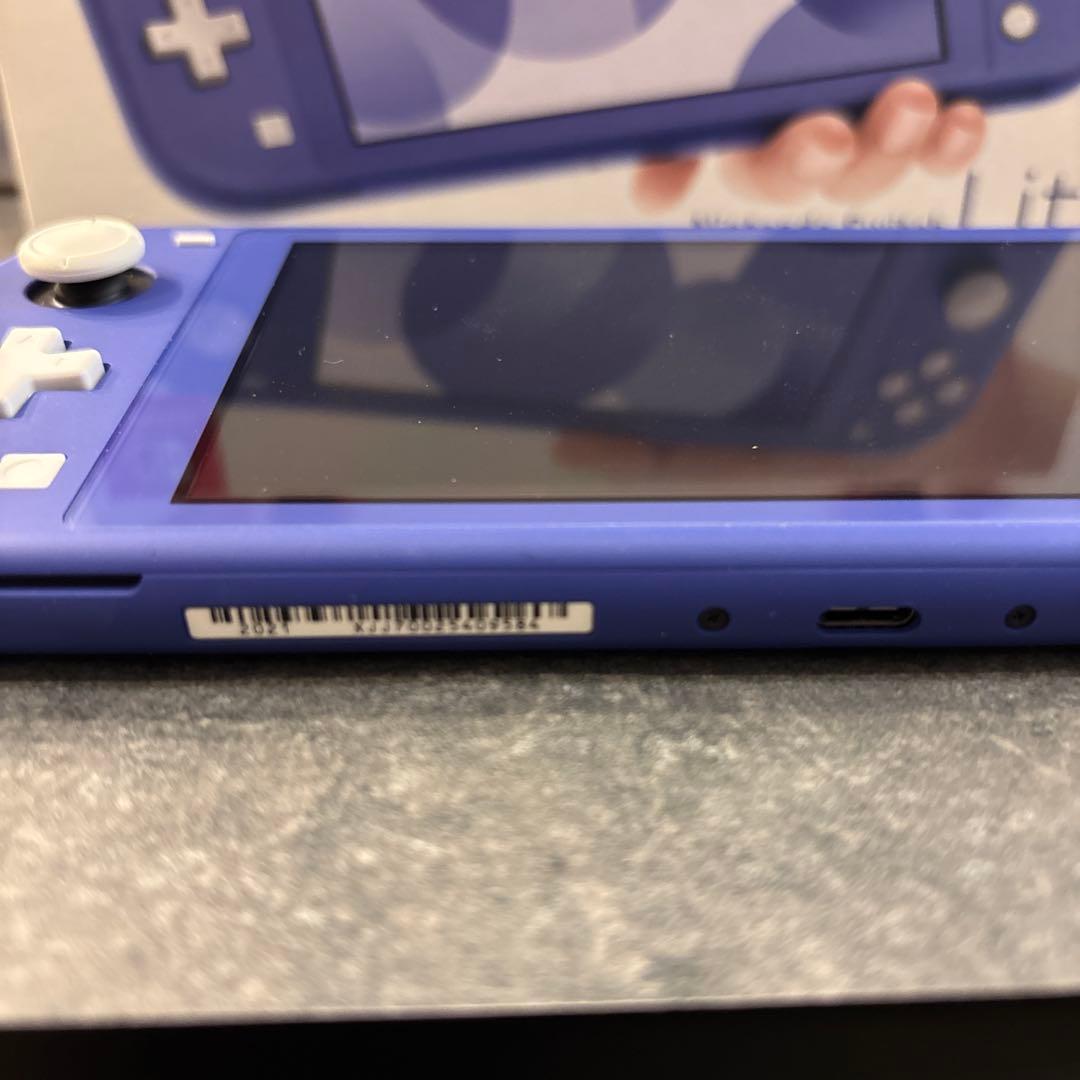 Switch Nintendo Lite ブルー 本体 スイッチライト