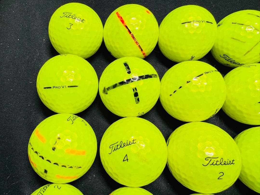 タイトリスト PRO V1 2025年モデル 30個　　イエロー