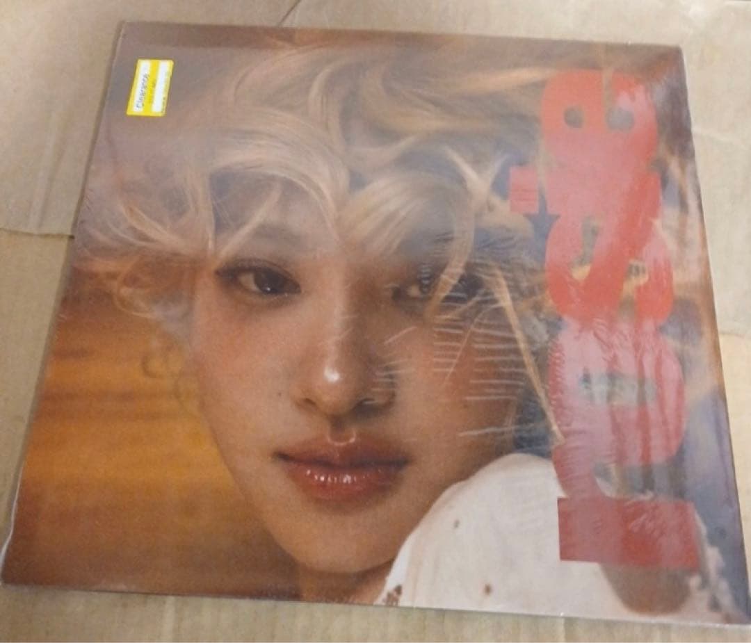 ROSE BLACKPINK ROSIEレコード LP red vinyl 新品