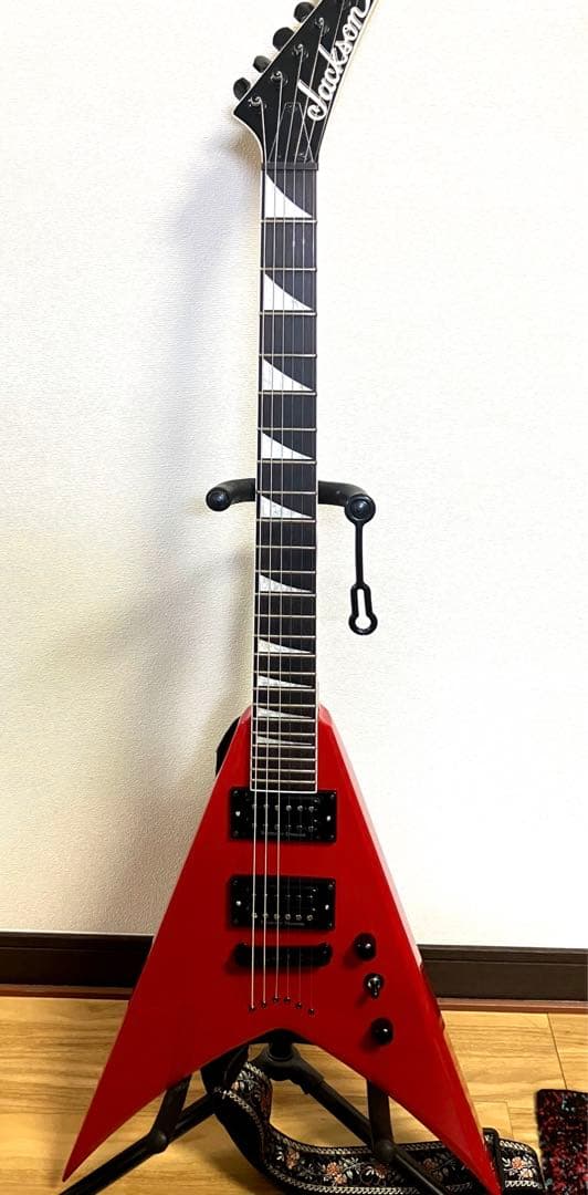 Jackson JSシリーズ KING V Ferrari Red 赤 ダンカン