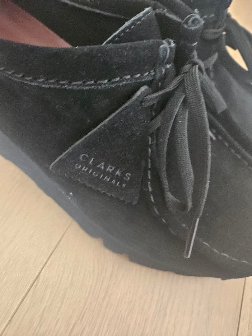 クラークス ワラビー GORE-TEX 26.5㎝ ブラック