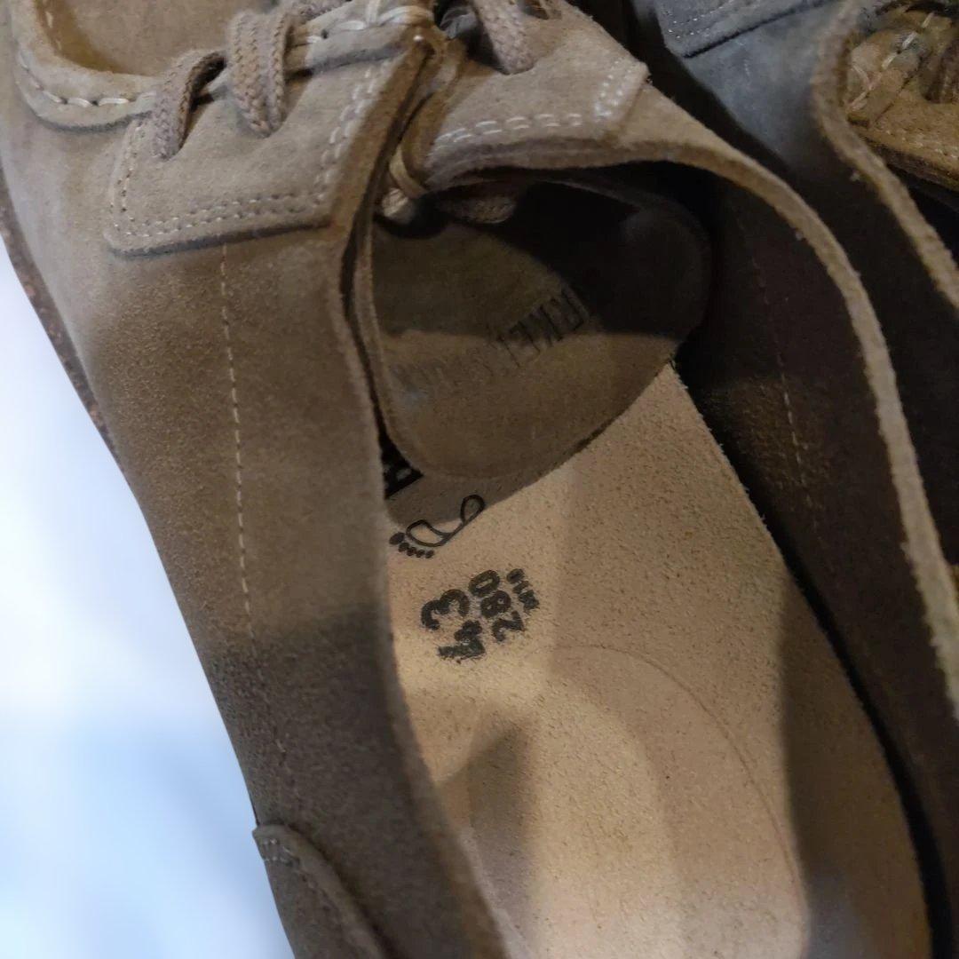 BIRKENSTOCK メンズ　スエード モカシンシューズ　サイズ28
