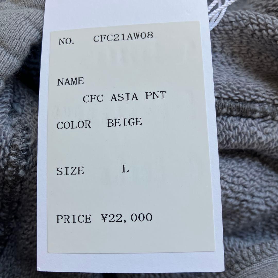 新品　カオスフィッシングクラブ　CFC スウェットパンツ L