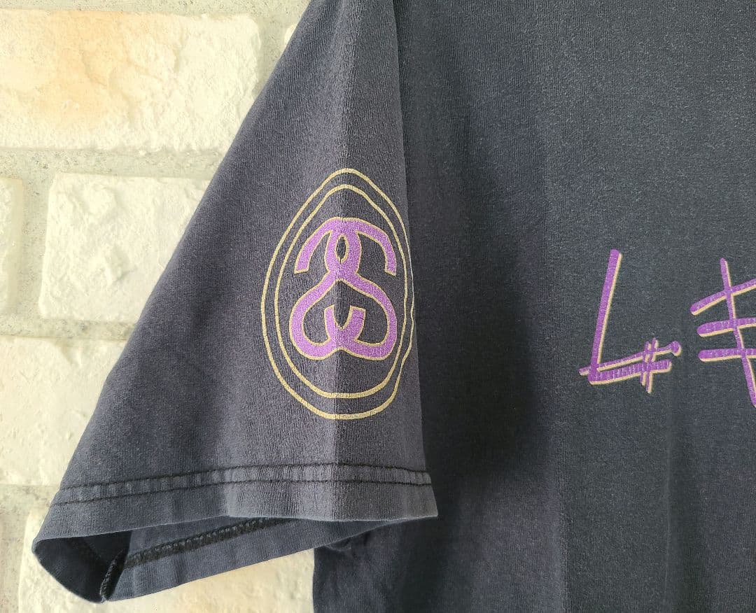 STUSSY × LEILOW Tシャツ Lサイズ