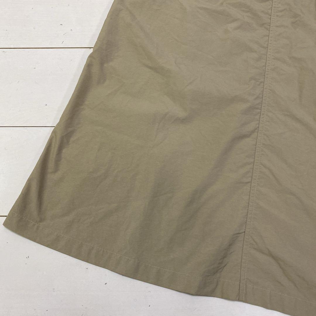 美品　ノースフェイス　レディース　コンパクトスカート　ロング　Ｌ　ベージュ
