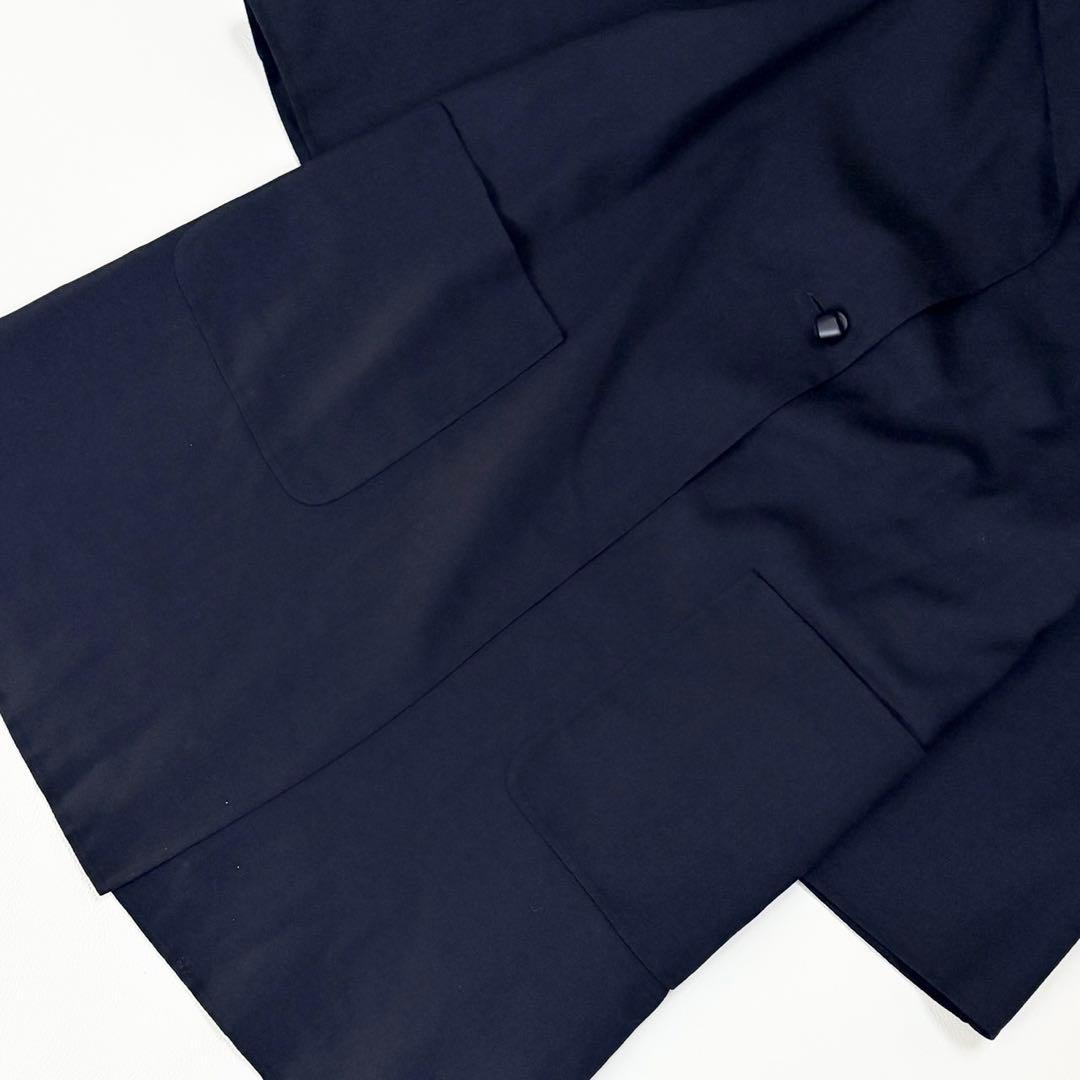 定価15万✨極美品 フォクシー voyage ダブルフェイスコート シルク 紺