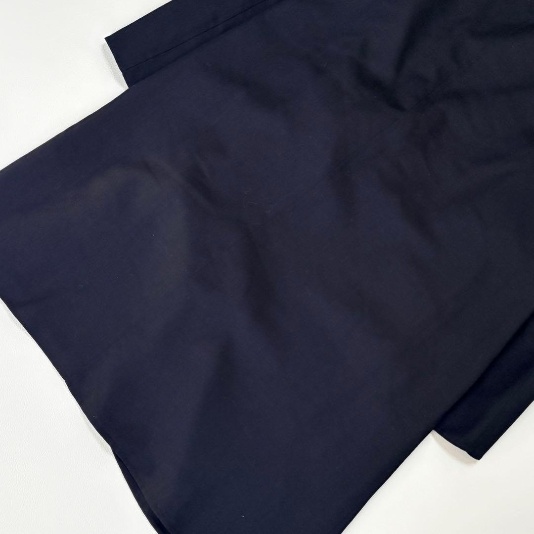 定価15万✨極美品 フォクシー voyage ダブルフェイスコート シルク 紺