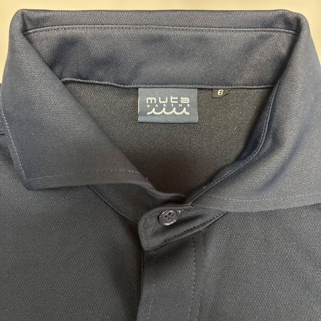 muta ネイビー ポロシャツ サイズ6美品
