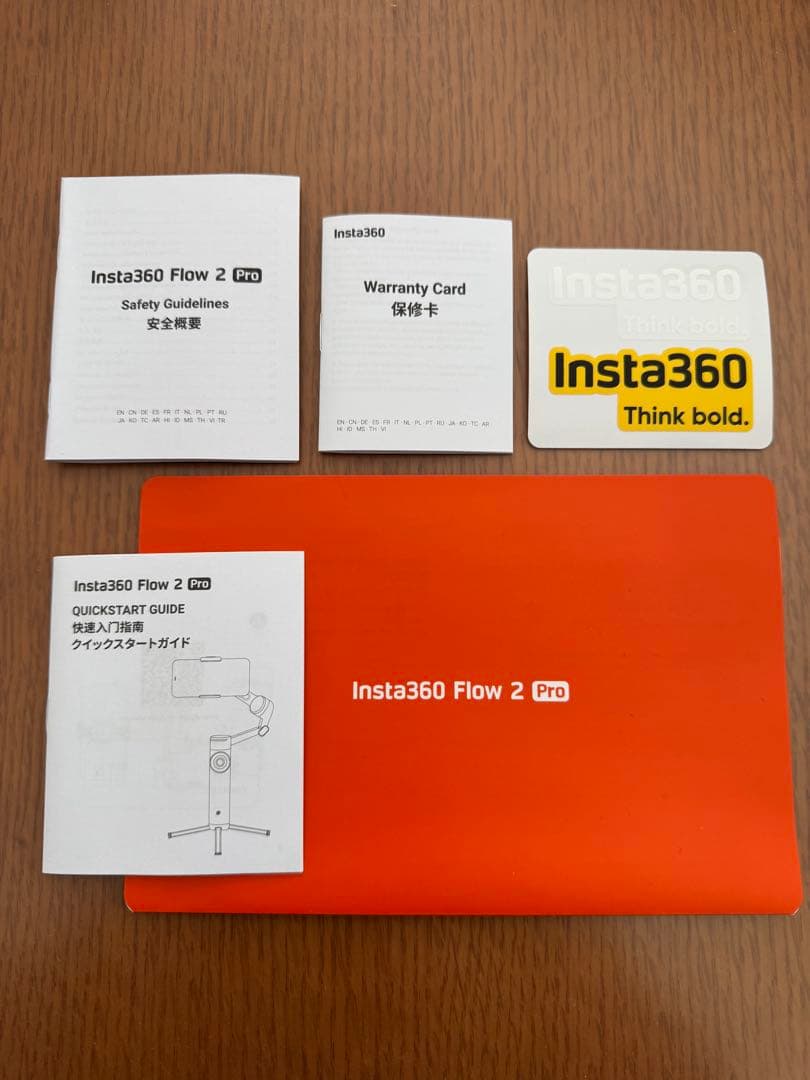 Insta360 Flow 2 Pro 新品同様　使用2回