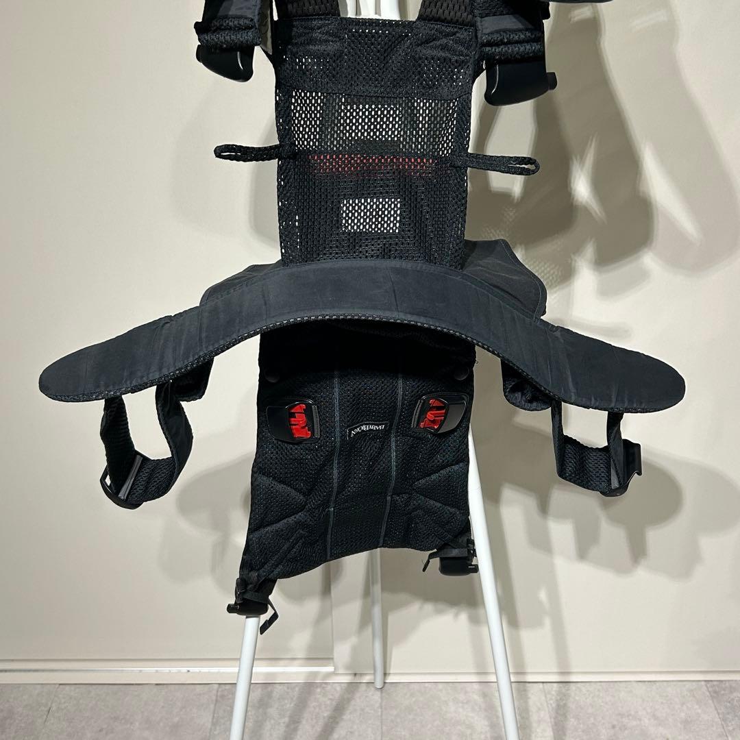 【美品】ベビービョルン 抱っこ紐 ONE KAI Air メッシュ ブラック