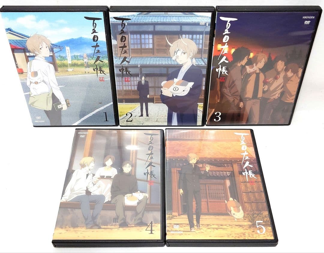 夏目友人帳 伍【DVD】全5巻 セット