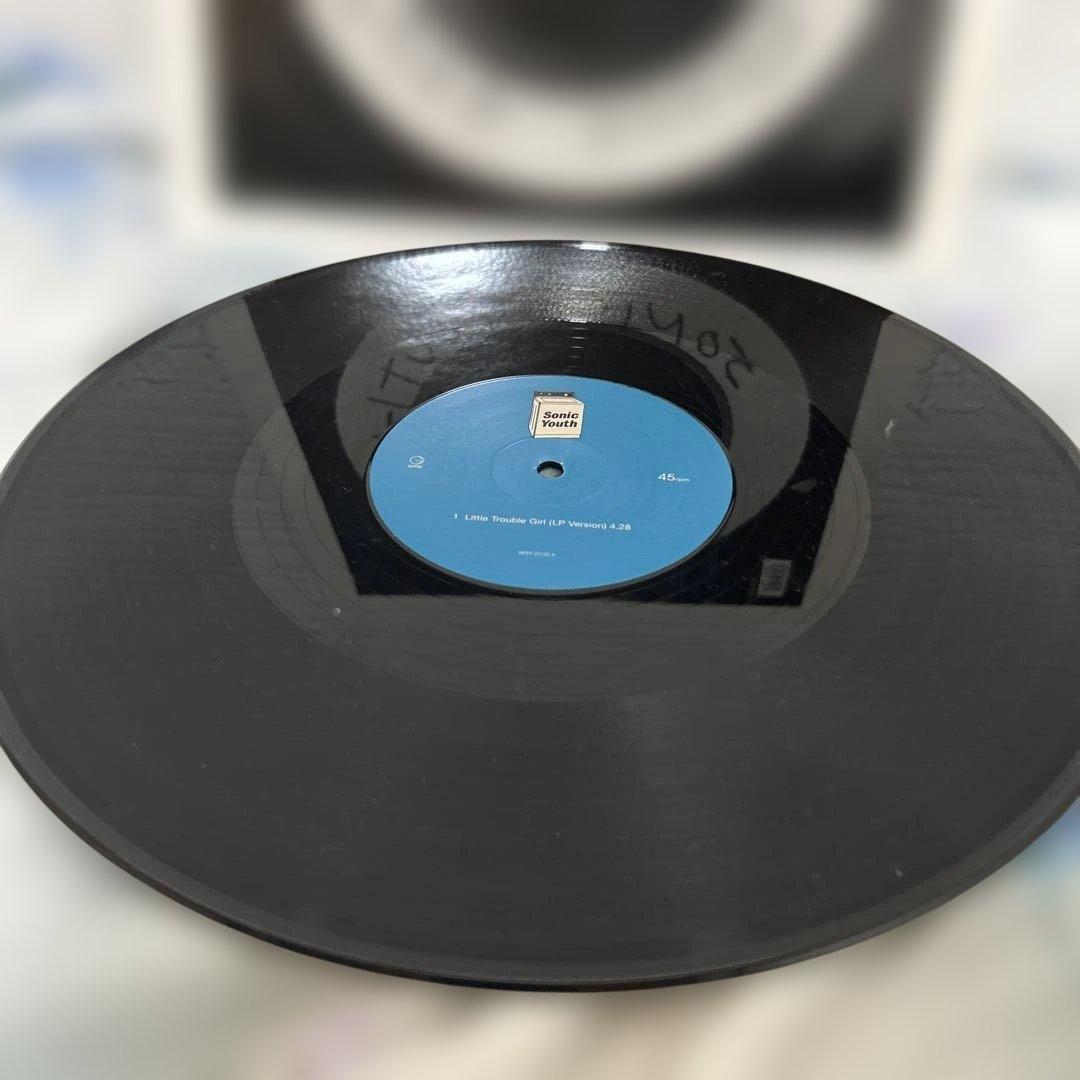 レコード　sonic youth Little Trouble Girl LP