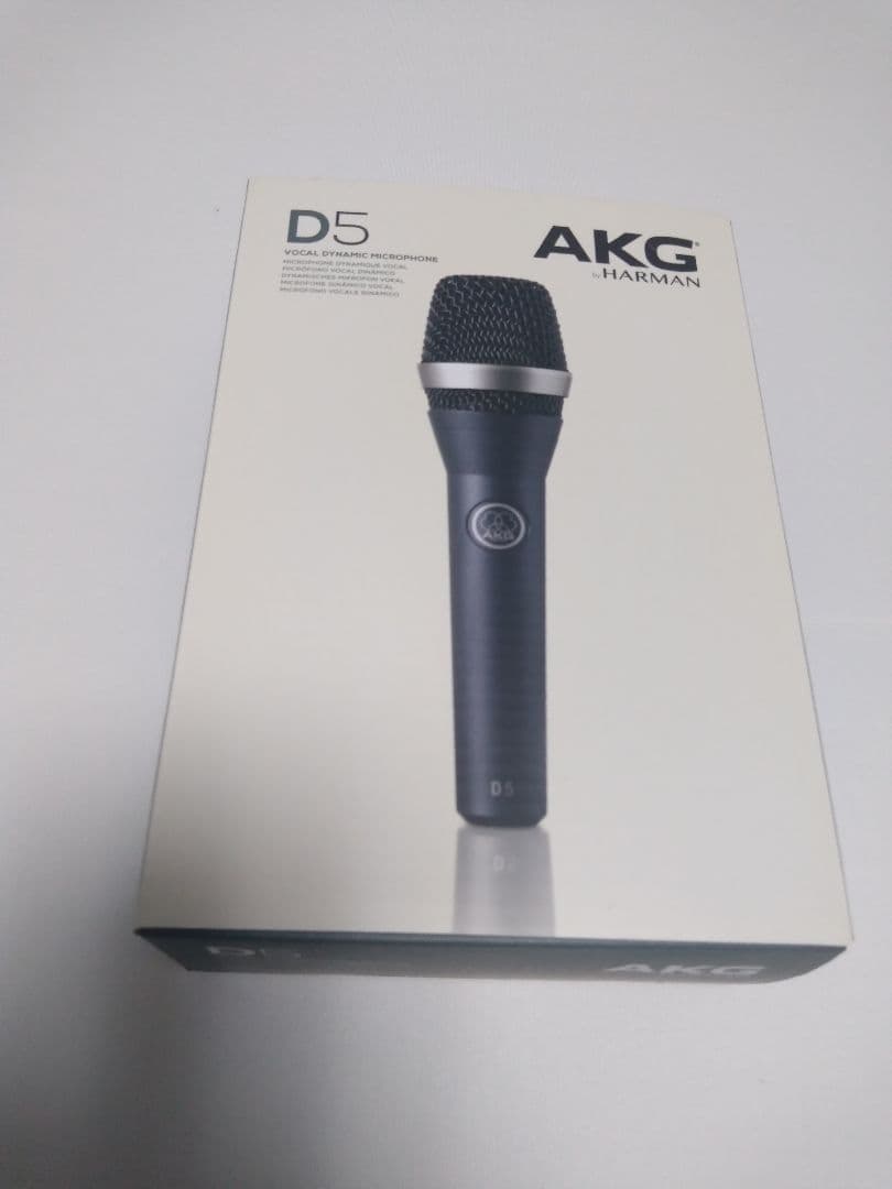 美品　ほぼ未使用　AKG D5　ダイナミックマイク