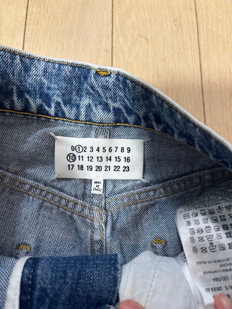 Maison Margiela スラッシュデニム ライトブルー サイズ36