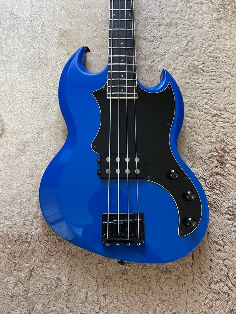 【調整済】ESP グラスルーツ Viper エレキベース　希少ブルー　SG