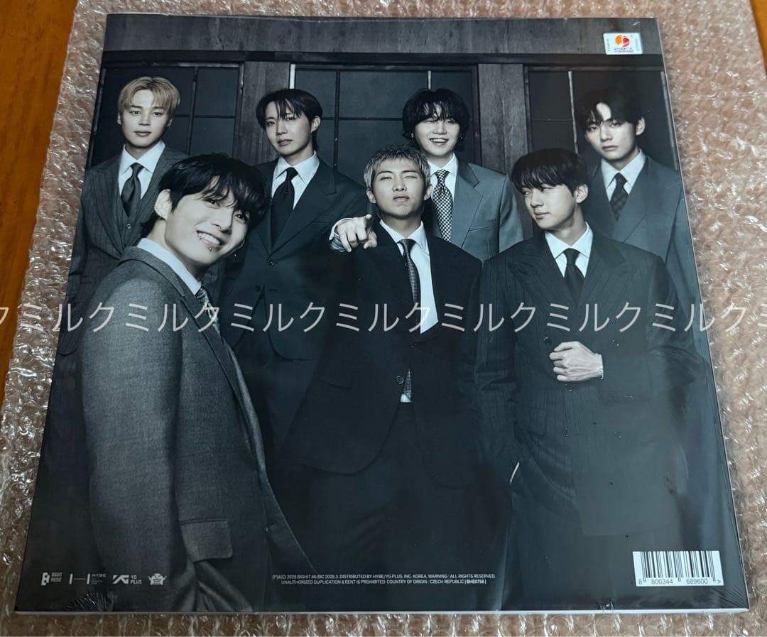 BTS ARIRANG アリランStandard Vinyl LP ジミン