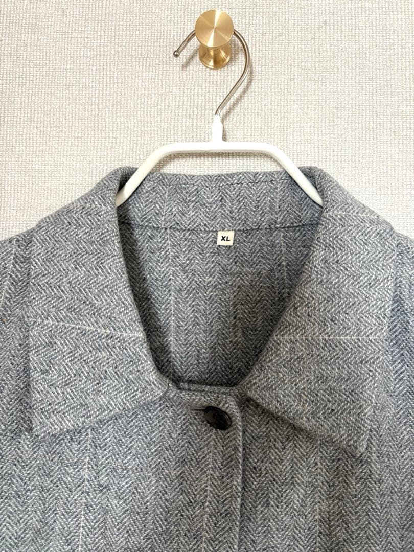 【新品＊タグ付】無印良品 MUJI Labo＊ウール混 ロングコート XL