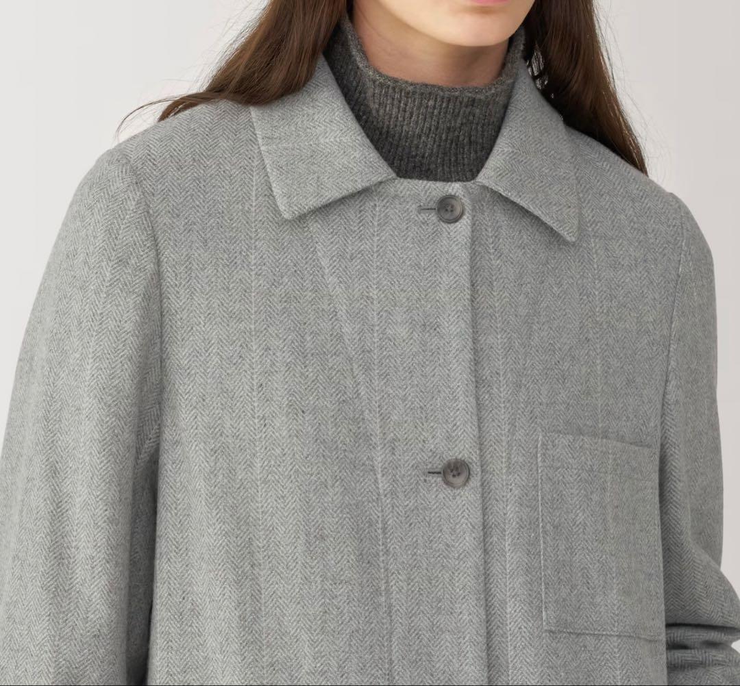 【新品＊タグ付】無印良品 MUJI Labo＊ウール混 ロングコート XL