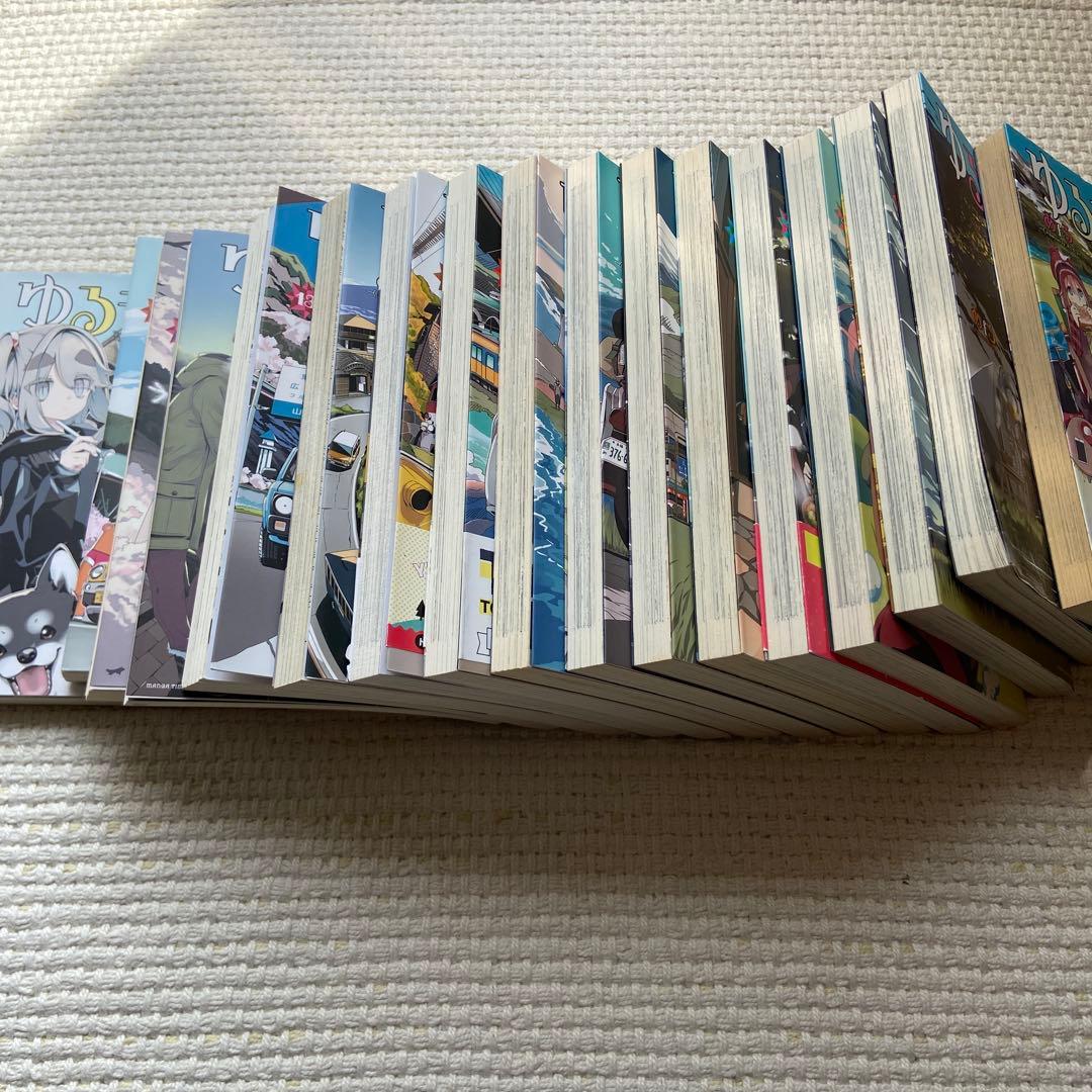 漫画　ゆるキャン　1〜16巻　13・5巻付き　セット　古本傷