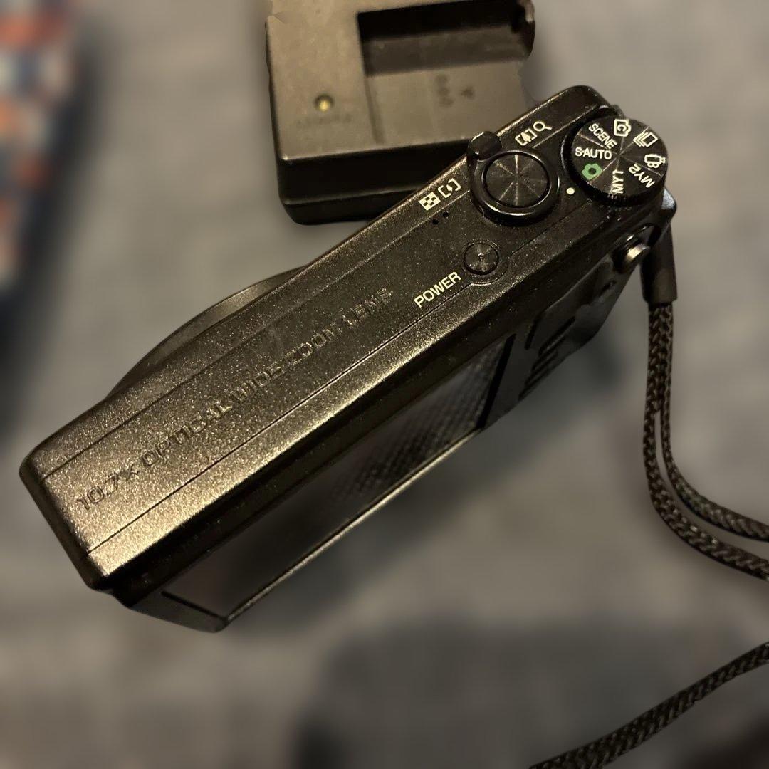 【動作品】RICOH CX5 充電器&カメラケース付き