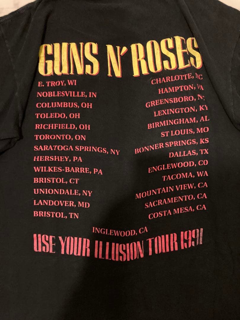 90s BROCKUM Guns N’ Roses Tour Tee