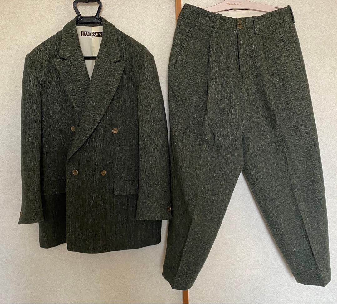 HAVERSACK WOOL LINEN TWEED　セットアップ