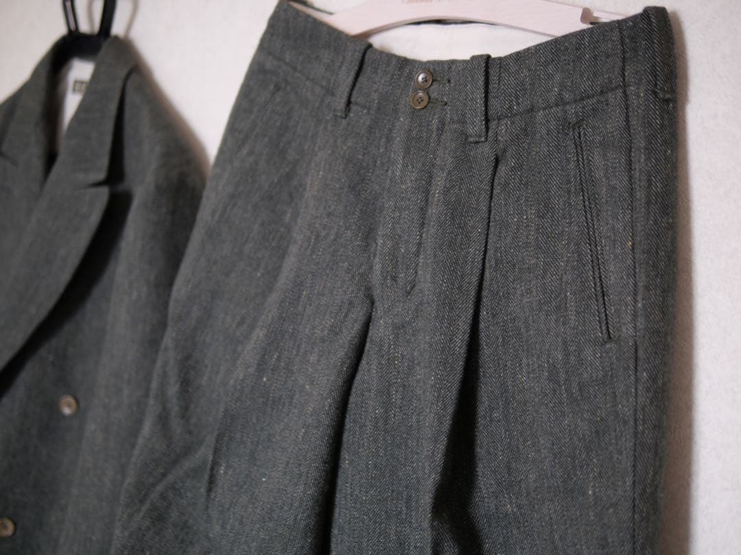 HAVERSACK WOOL LINEN TWEED　セットアップ
