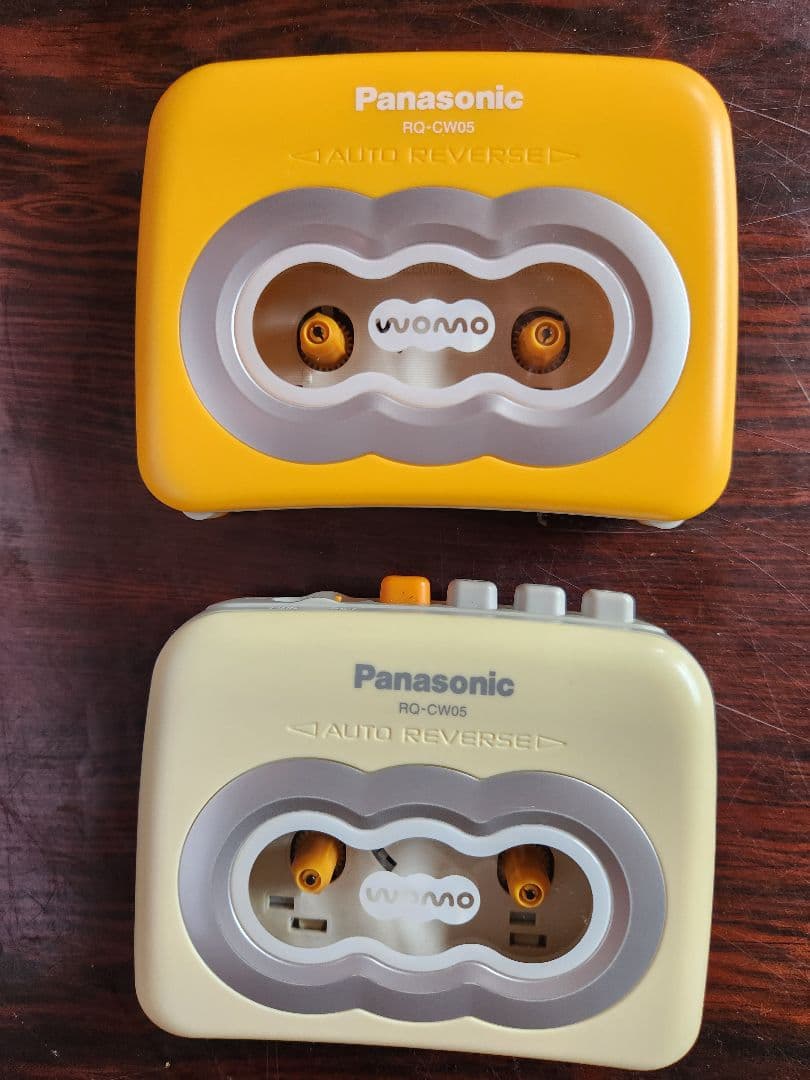 Panasonic RQ-CW05 カセットプレーヤー 2色セット　ジャンク品