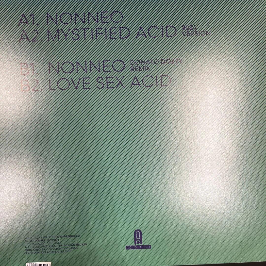 洋楽 Tin Man - Acid Test 01.1 Donato Dozzy