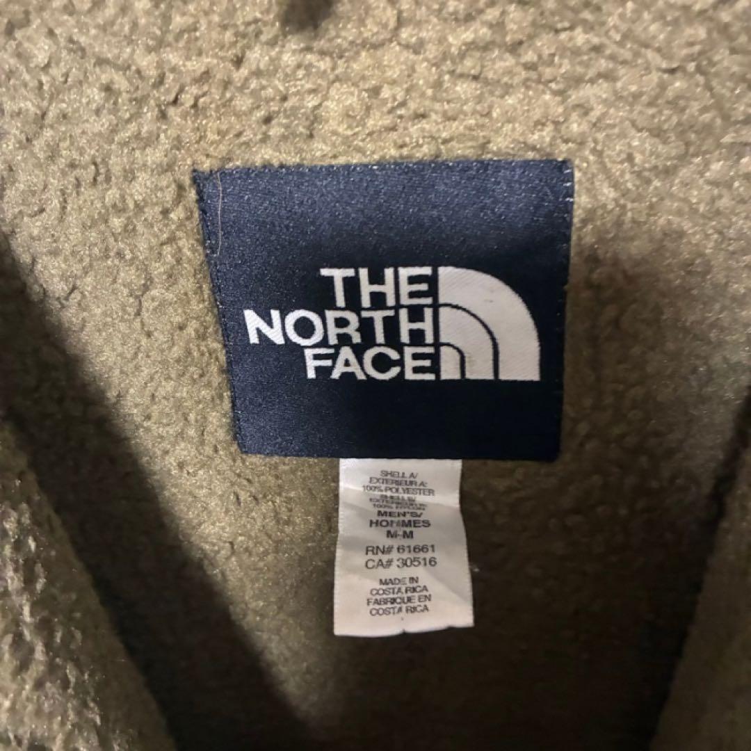 THE NORTH FACE ザノースフェイスデナリベストM 黒/オリーブ古着