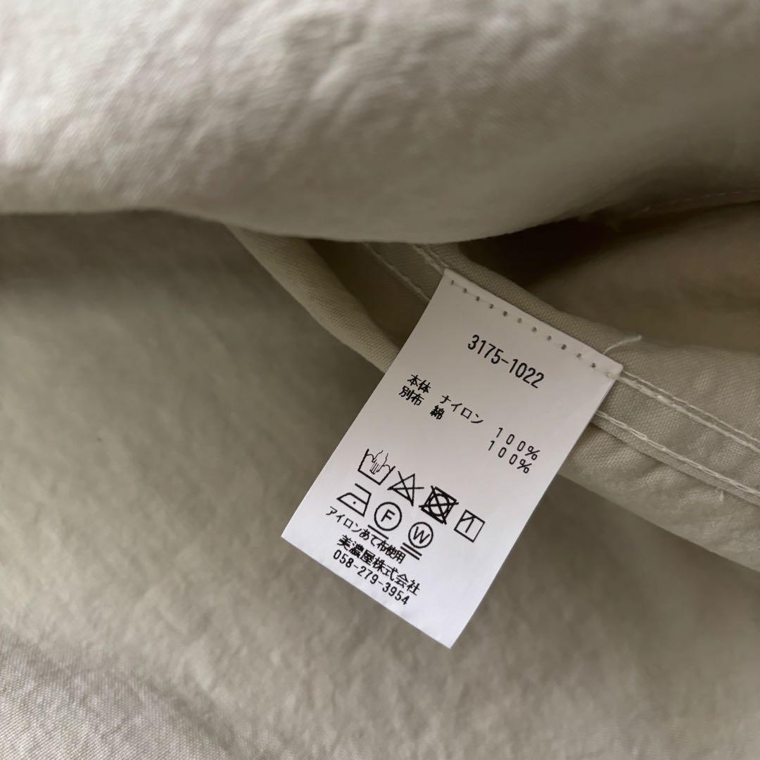 美品　LLBean フィールドコート　サンドベージュ×ブラウン　カバーオール