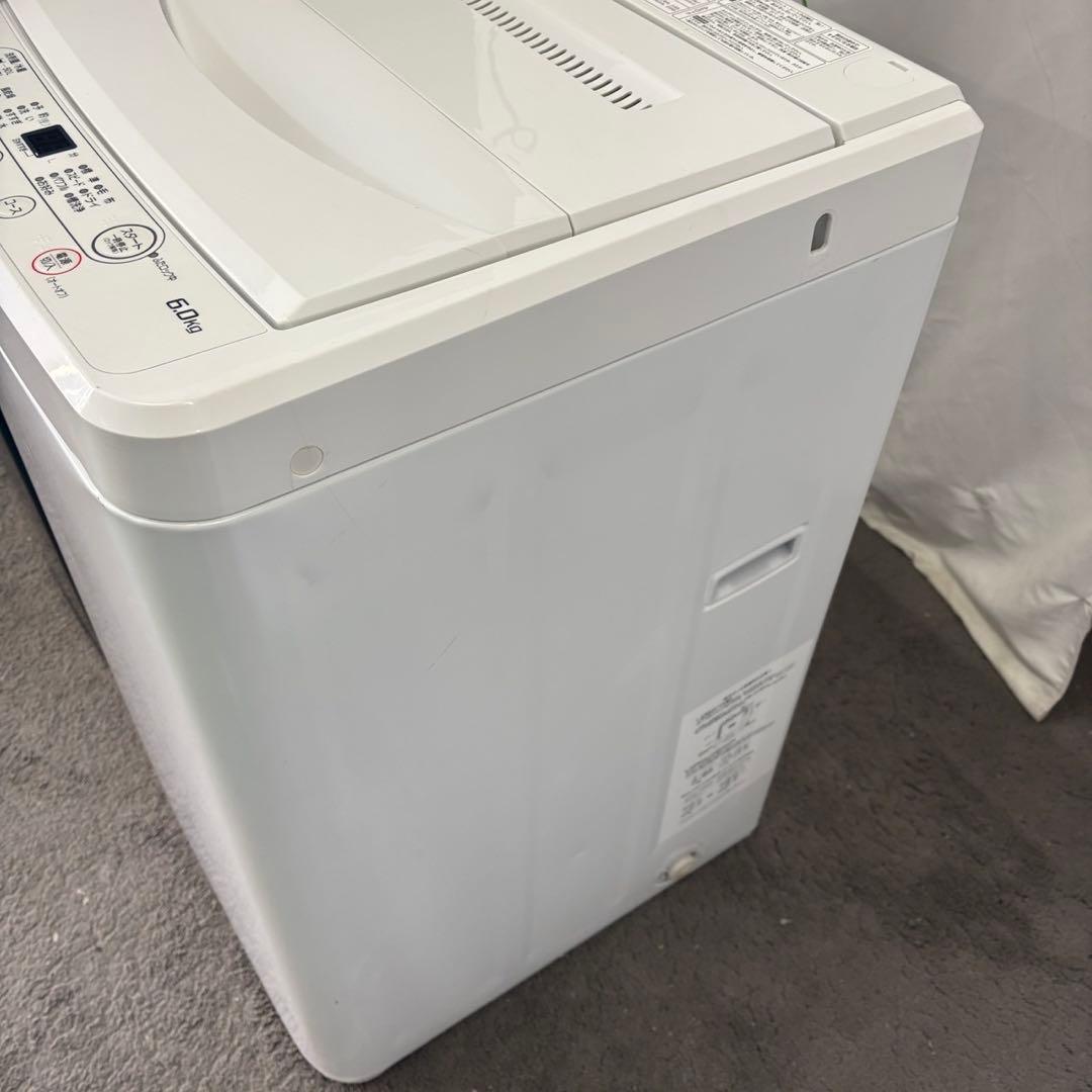 K65⭕️冷蔵庫　洗濯機　6キロ　一人暮らし　単身　家電セット　黒　安い　設置無料