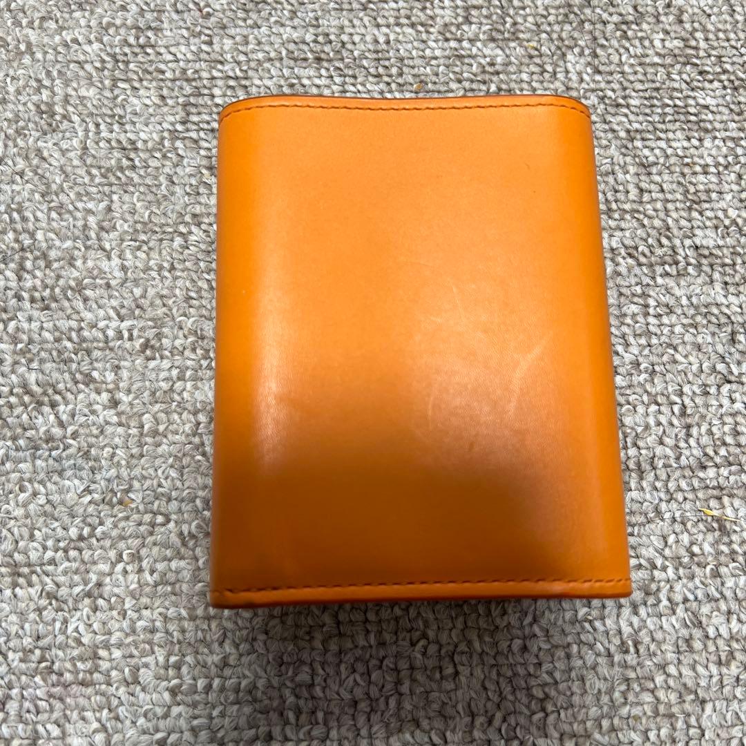 LOEWE 三つ折財布 オレンジ