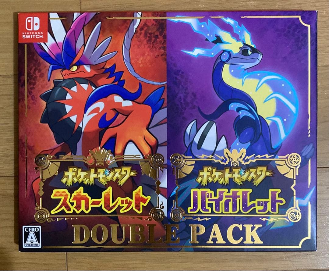 【未開封】ポケモン スカーレット・バイオレット Switch ソフト 2本セット