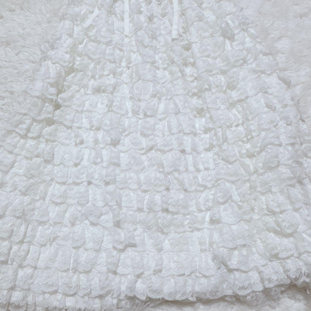 Bibiy. ビビィ　MIMI LACE SKIRT フリル　レース　ロング