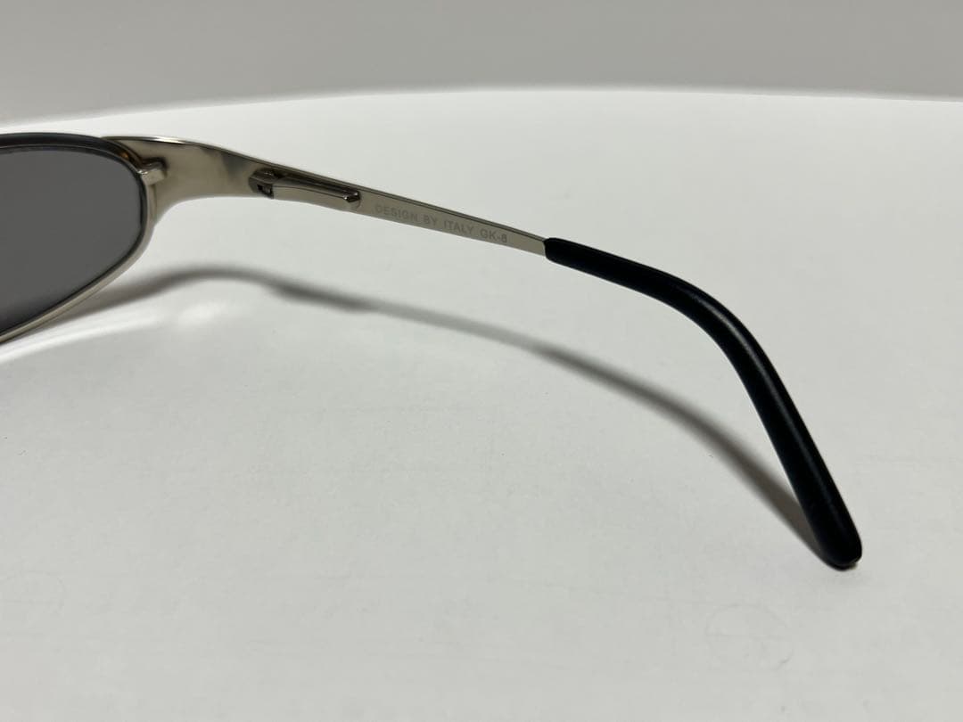 90s Oakley スポーツサングラス シルバー ヴィンテージ
