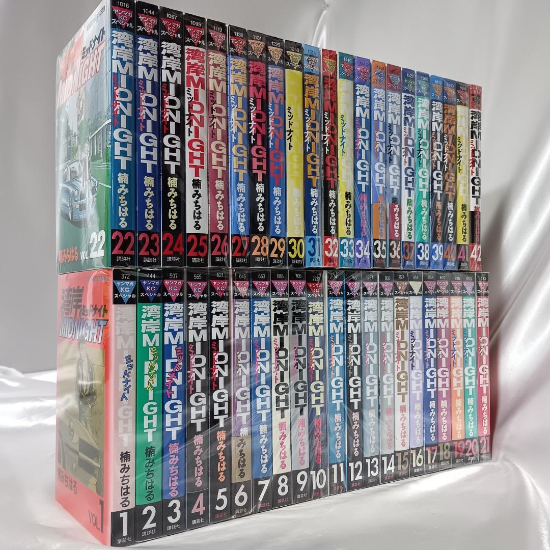 【ほぼ全巻初版！湾岸ミッドナイト　MIDNIGHT　全42巻セット】