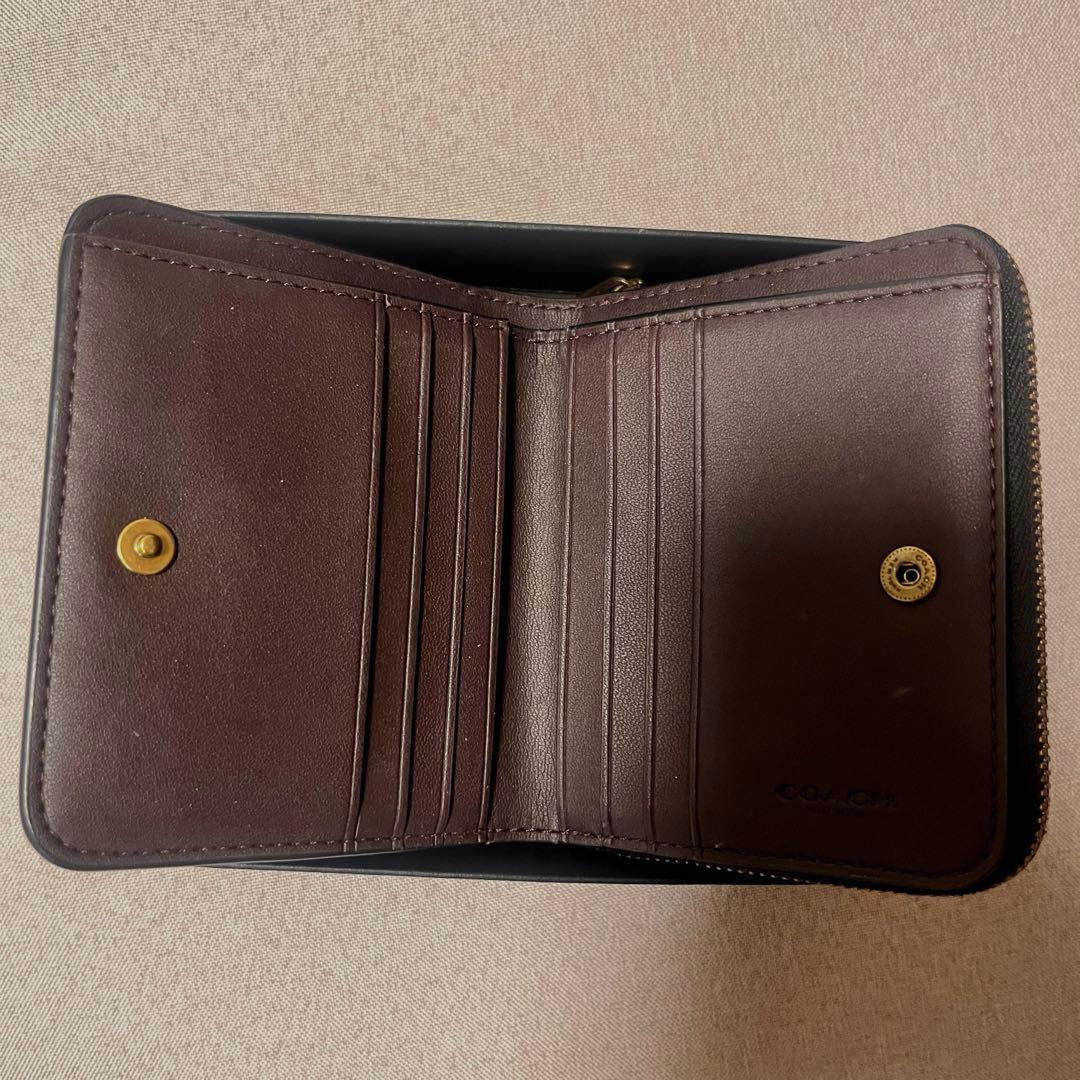 （値下げ）COACH 二つ折り財布 ビルフォールド
