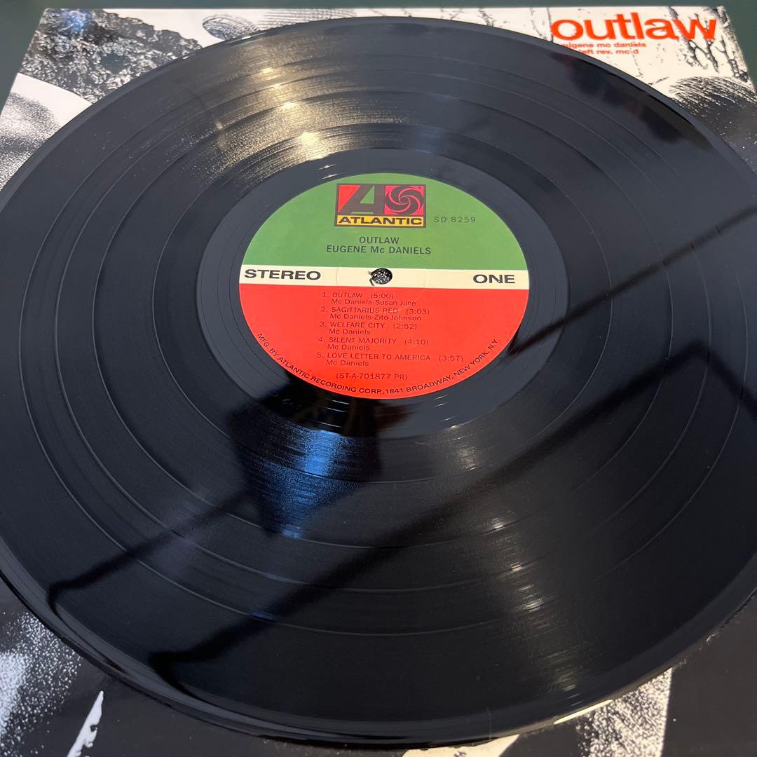 洋楽 Eugene McDaniels - outlaw LP
