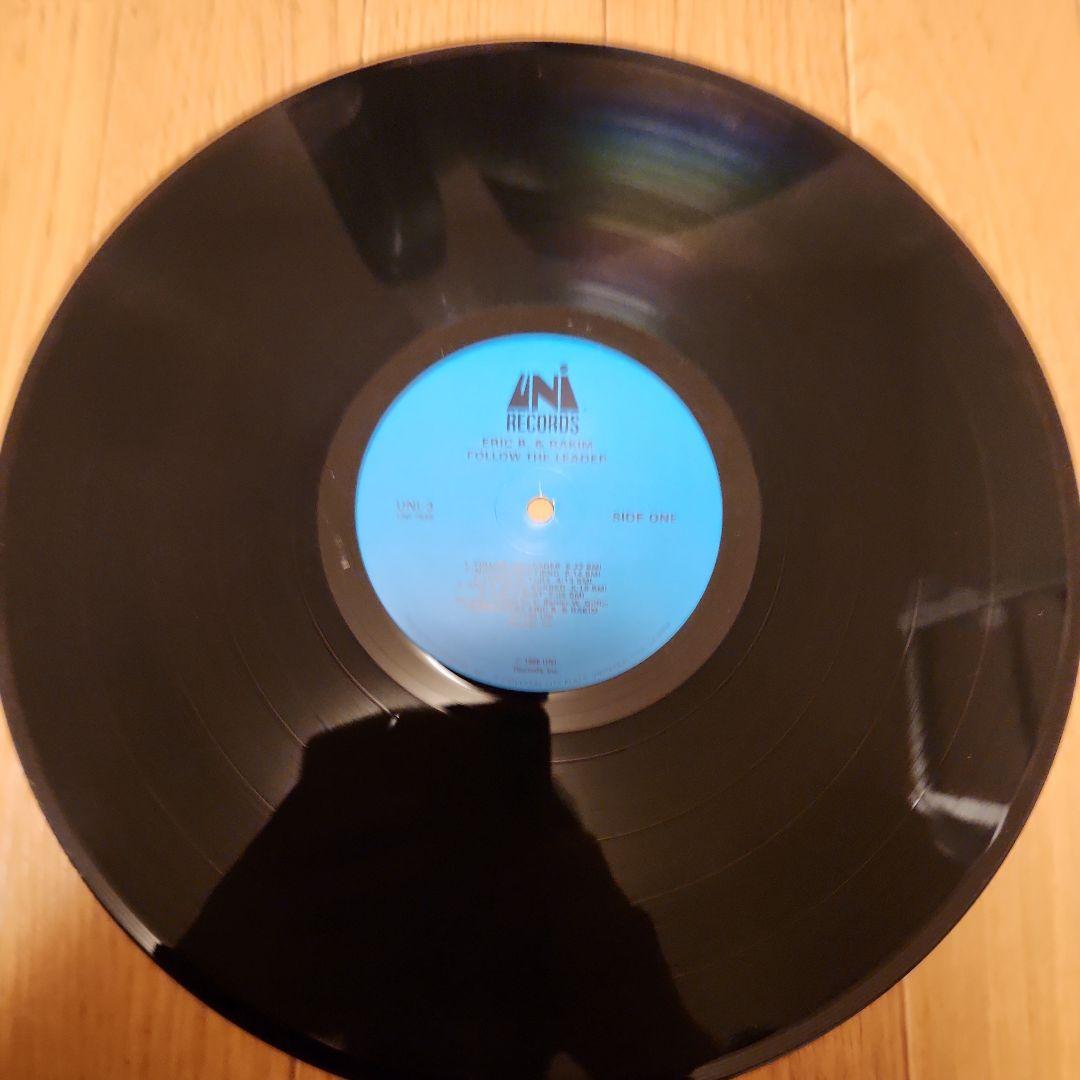 Eric B & Rakim Follow The Leader LP プロモ