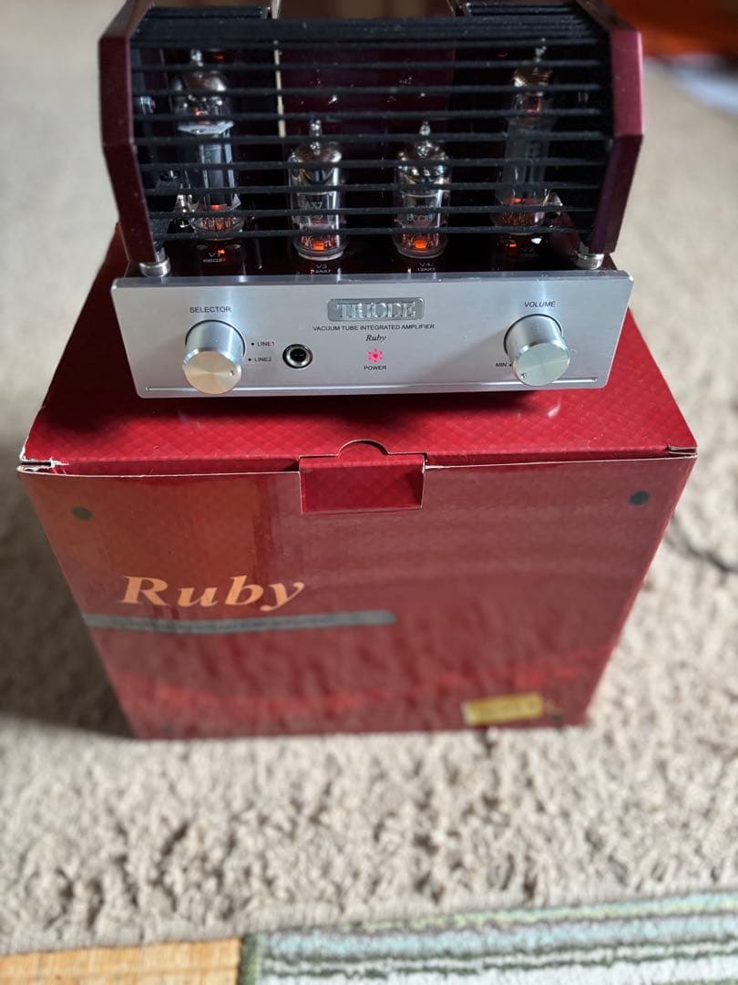 新品同様Triode（TRIODE）Ruby 真空管インテグレーテッドアンプ