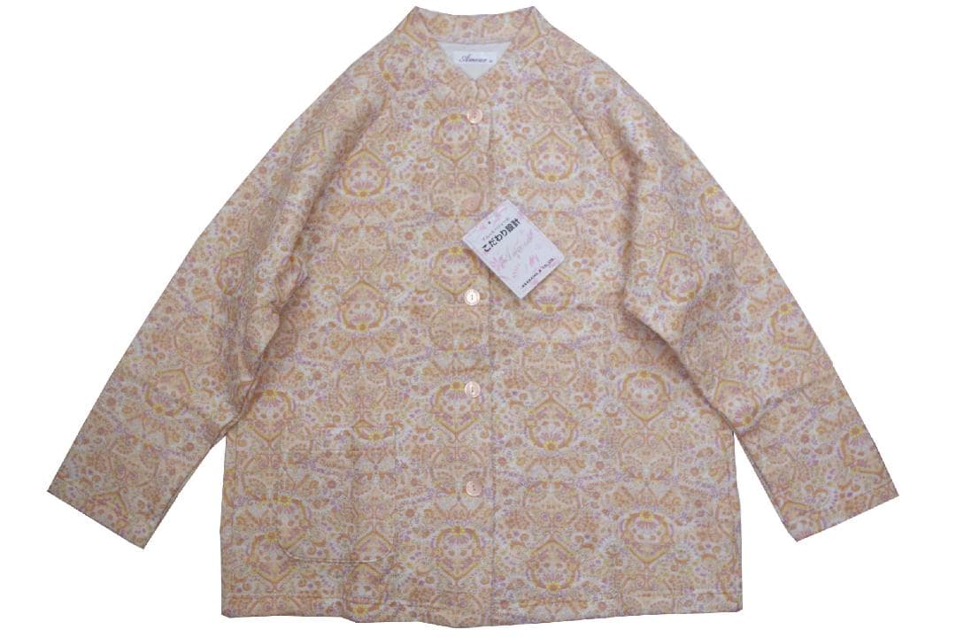 【新品】アムールAmour こだわり設計　秋冬あったかい中綿入りパジャマ（M)